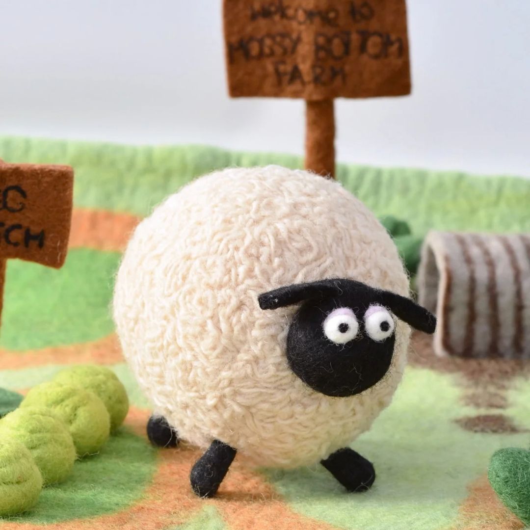 Tara Treasures Shaun The Sheep - Shirley Felt Toy