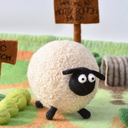 Tara Treasures Shaun The Sheep - Shirley Felt Toy