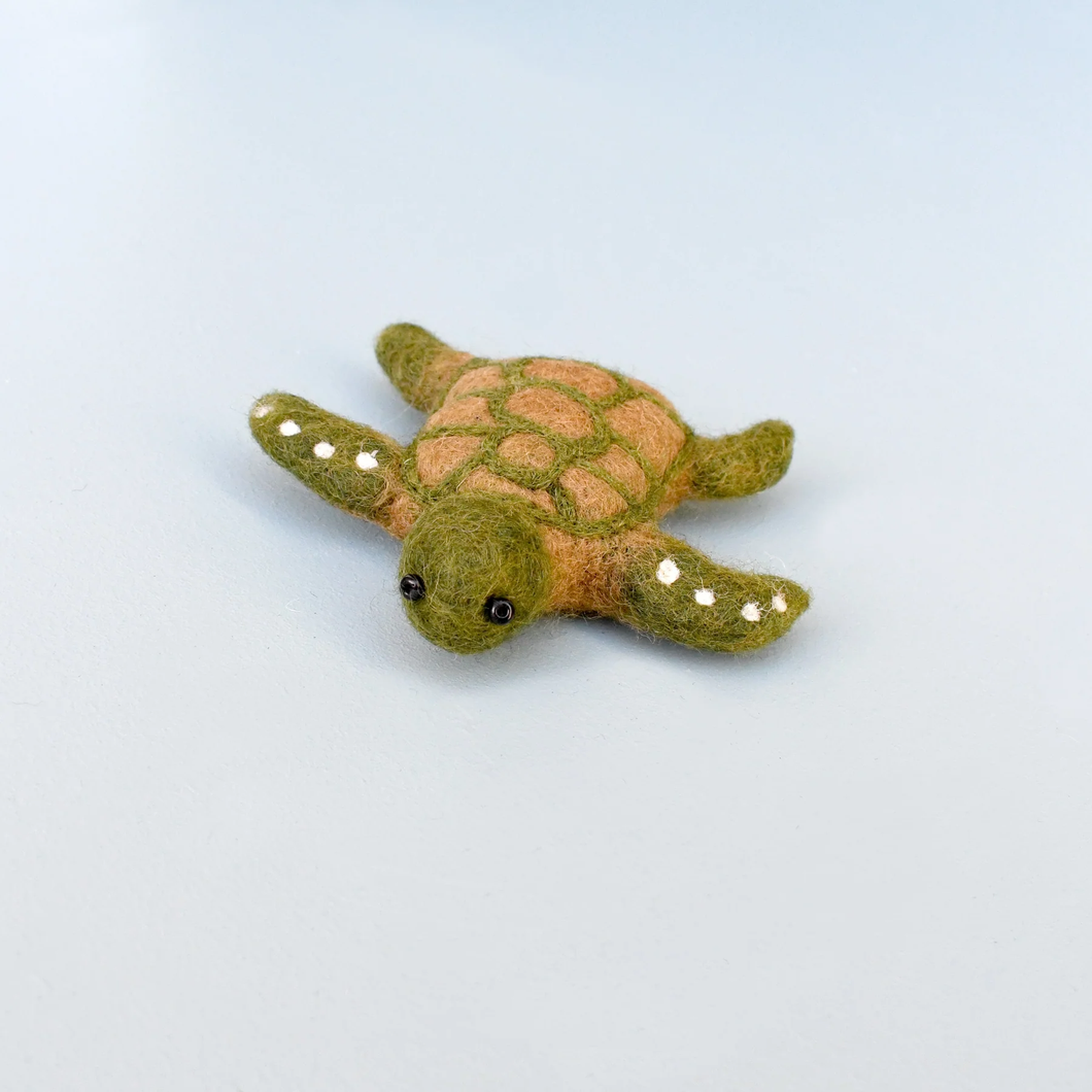 Tara Treasures Felt Turtle Toy
