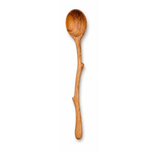 Load image into Gallery viewer, Wooden Hand-Carved Twig Spoon
