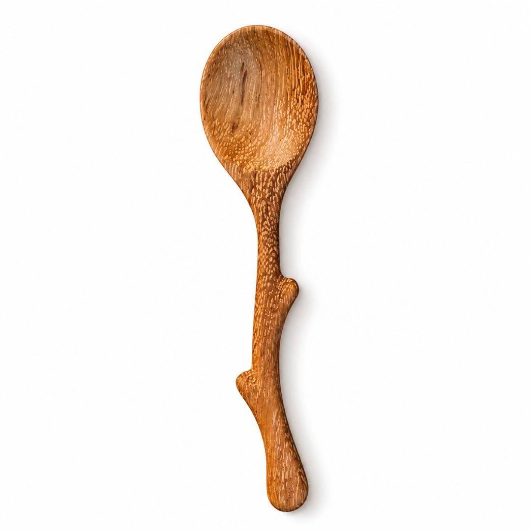 Wooden Hand-Carved Twiggy Mini Twig Spoon
