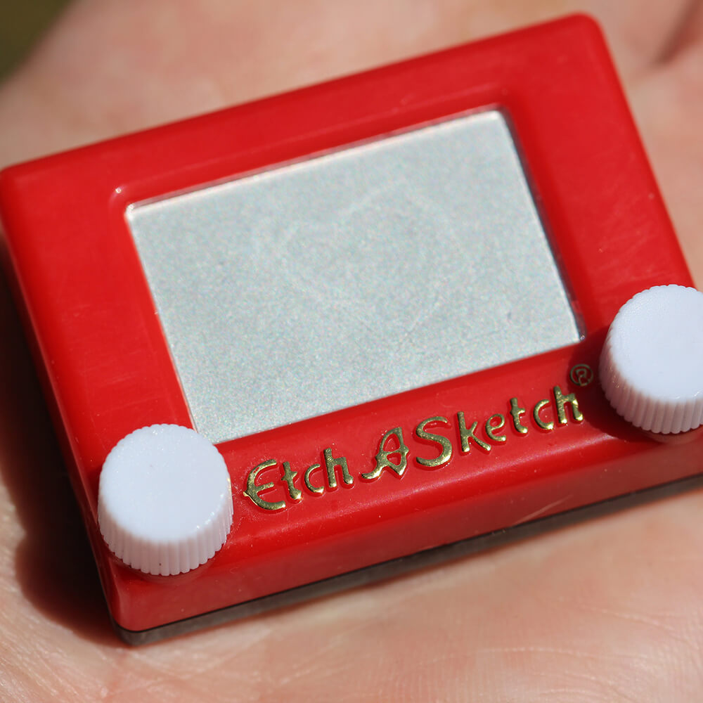 World's Smallest Etch A Sketch