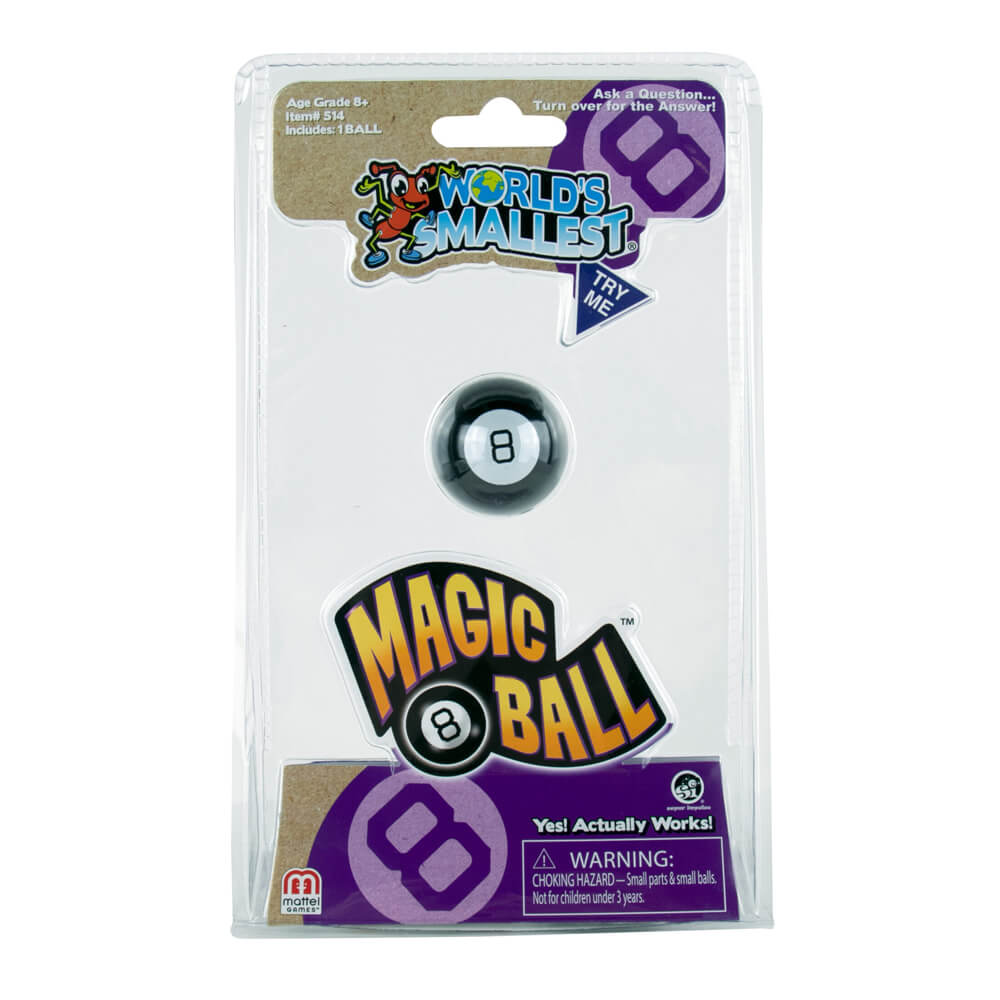 World's Smallest Magic 8 Ball