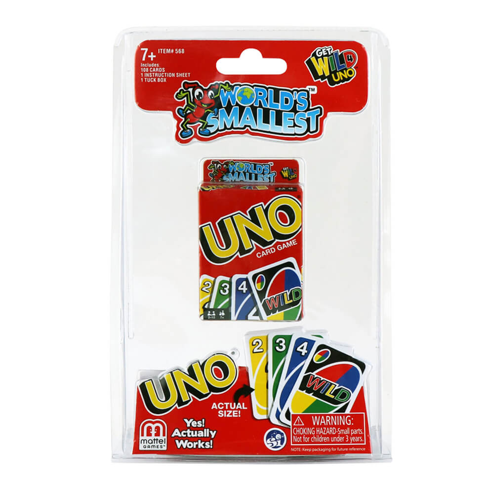 World's Smallest Uno ** PRE-ORDER November **