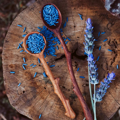 Wooden Hand-Carved Branch Spoon