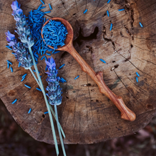 Load image into Gallery viewer, Wooden Hand-Carved Branch Spoon
