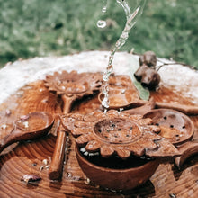 Load image into Gallery viewer, Wooden Hand-Crafted Daisy Strainer
