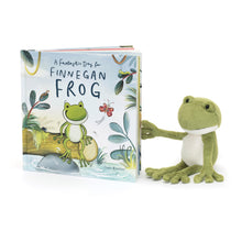 Load image into Gallery viewer, Jellycat A Fantastic Day for Finnegan Frog Book
