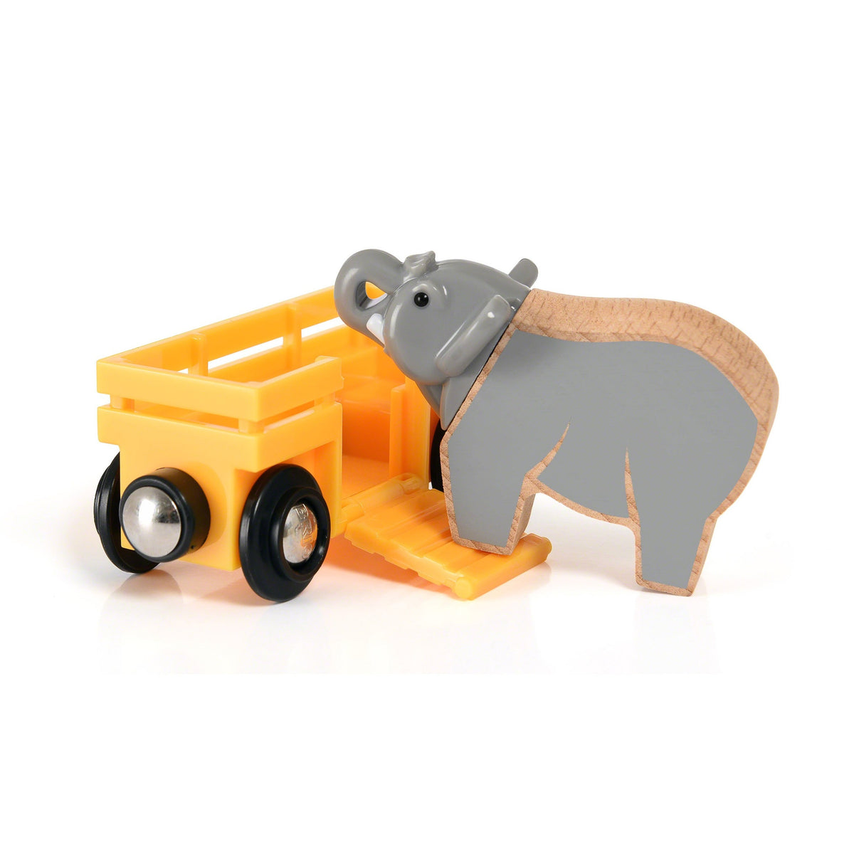 BRIO 2pc Elephant and Wagon