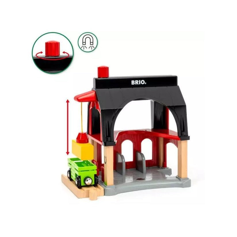 BRIO 6pc Animal Barn Set