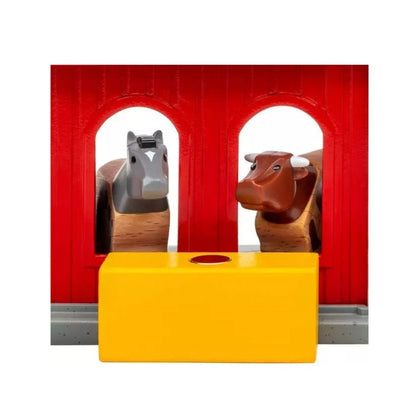 BRIO 6pc Animal Barn Set