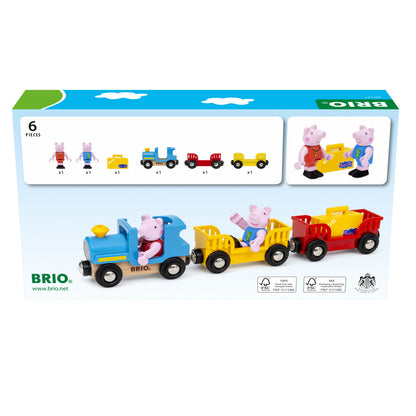 BRIO 6pc Peppa Pig Train