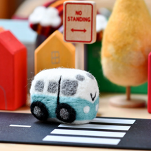 Load image into Gallery viewer, Tara Treasures Felt Camper Van Toy
