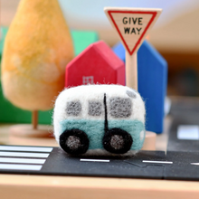 Load image into Gallery viewer, Tara Treasures Felt Camper Van Toy
