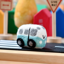 Load image into Gallery viewer, Tara Treasures Felt Camper Van Toy
