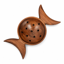 Load image into Gallery viewer, Wooden The Crescent Moon Strainer
