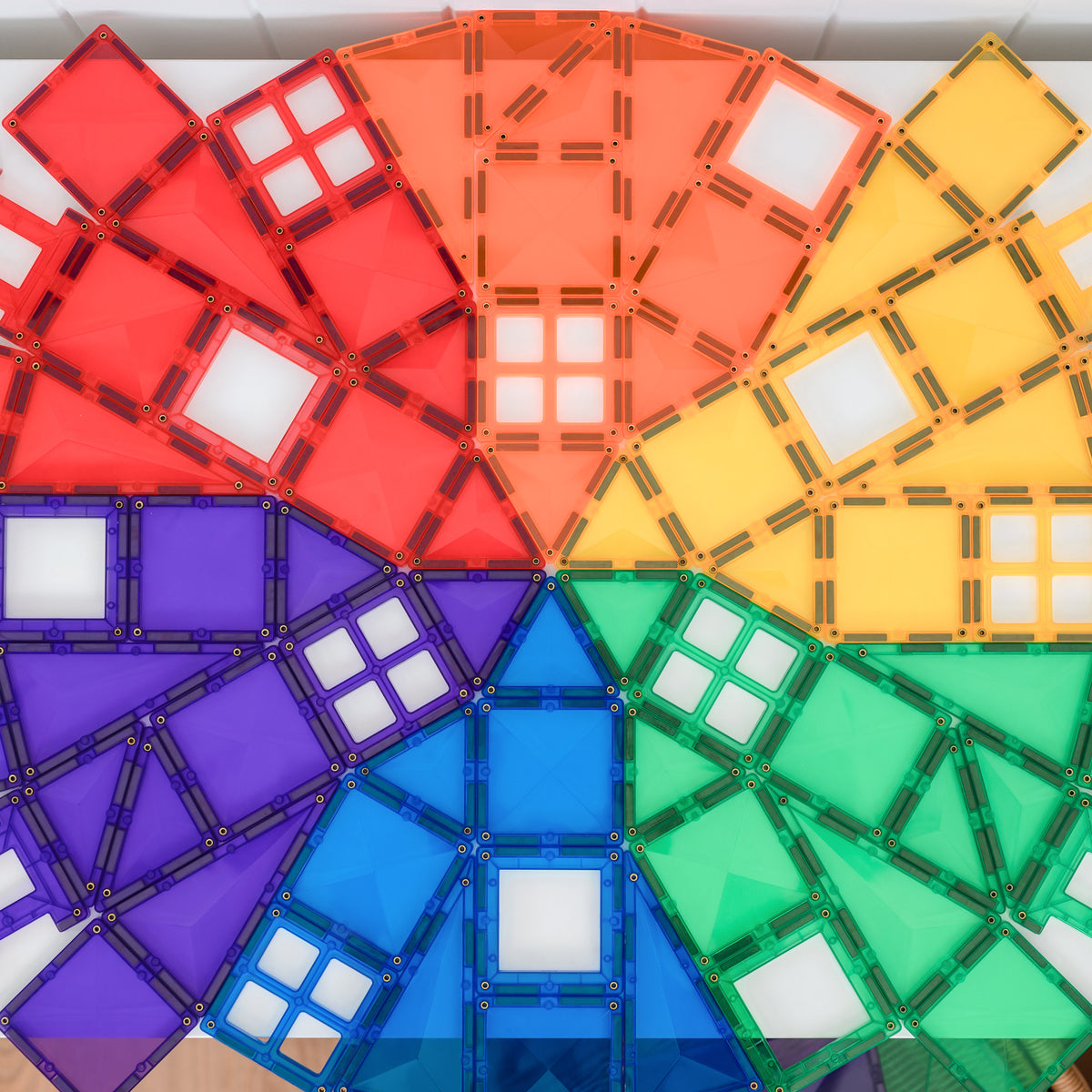 Connetix Rainbow 102pc Creative Pack