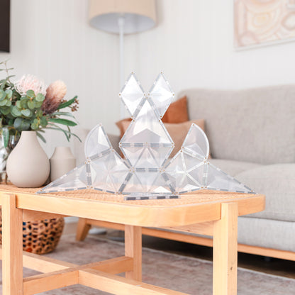Connetix Clear 24pc Shape Expansion Pack