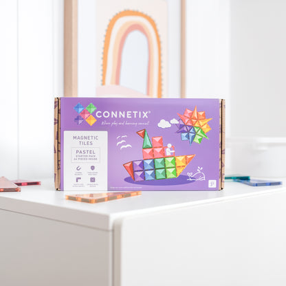 Connetix Pastel 64pc Starter Pack