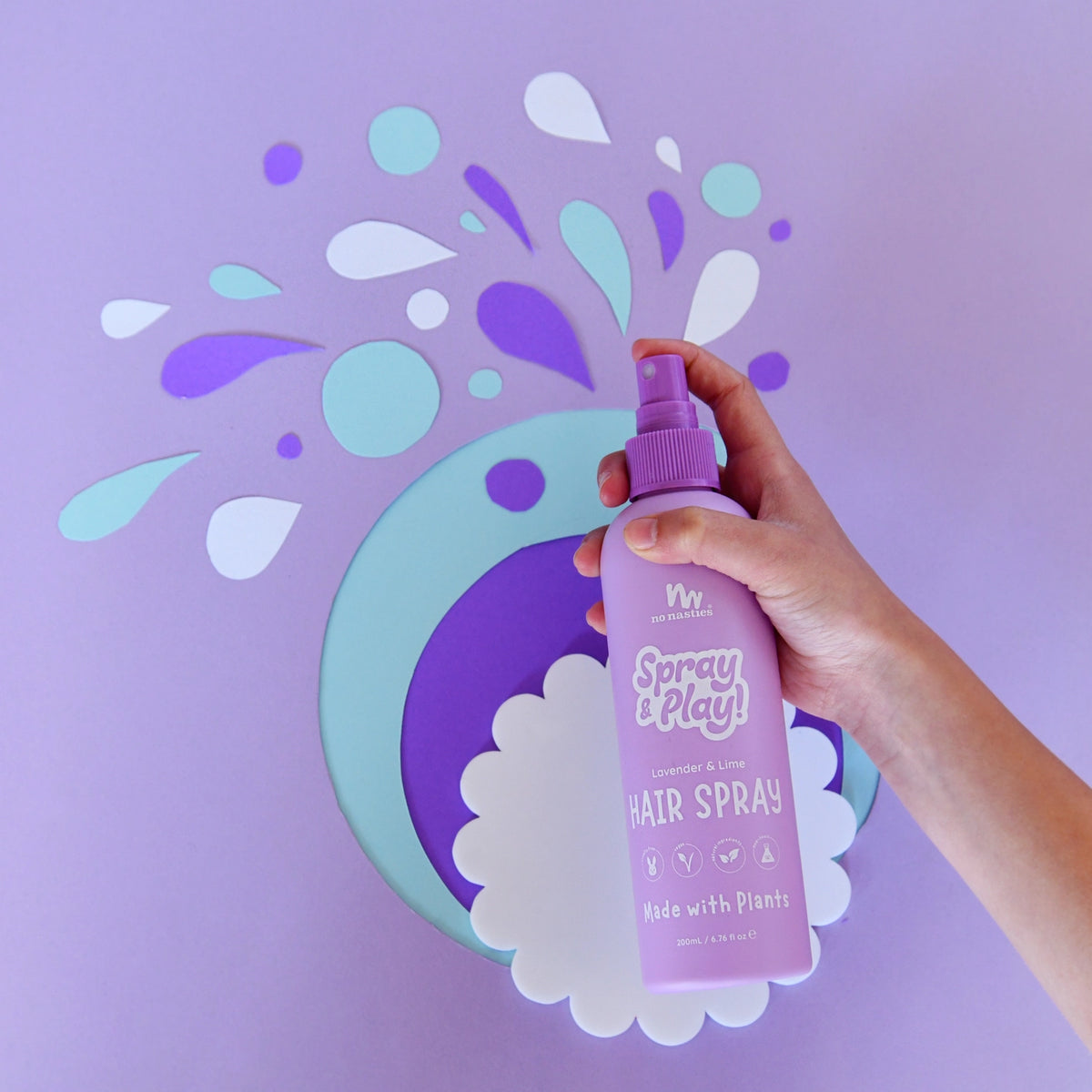 No Nasties Kids Natural Alcohol Free Hair Spray