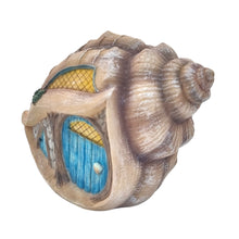 Load image into Gallery viewer, Mermaid Garden Conch Shell House
