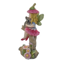 Load image into Gallery viewer, Fairy Garden Gum Blossom Fairy with Koala
