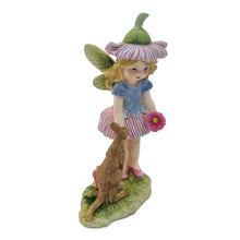 Load image into Gallery viewer, Fairy Garden Gum Blossom Fairy with Kangaroo Joey
