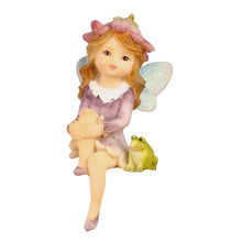 Load image into Gallery viewer, Fairy Garden Shelf Sitting Fairy (Assorted)
