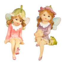 Load image into Gallery viewer, Fairy Garden Shelf Sitting Fairy (Assorted)
