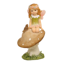 Load image into Gallery viewer, Fairy Garden Fairy on Mushroom (Assorted)
