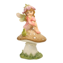 Load image into Gallery viewer, Fairy Garden Fairy on Mushroom (Assorted)
