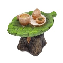 Load image into Gallery viewer, Fairy Garden Leaf Furniture Set
