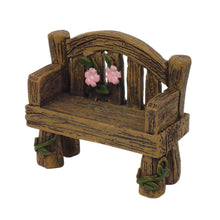 Load image into Gallery viewer, Miniature Garden Mini Bench Seat
