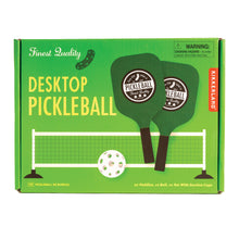 Load image into Gallery viewer, Kikkerland Desktop Pickleball Green - Paddle

