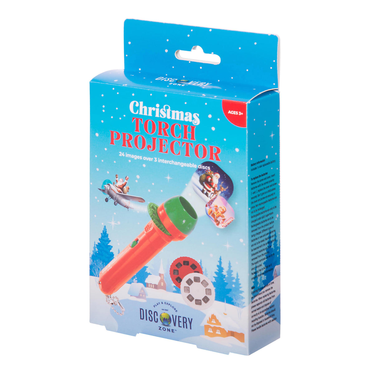 Discovery Zone Torch Projector – Christmas