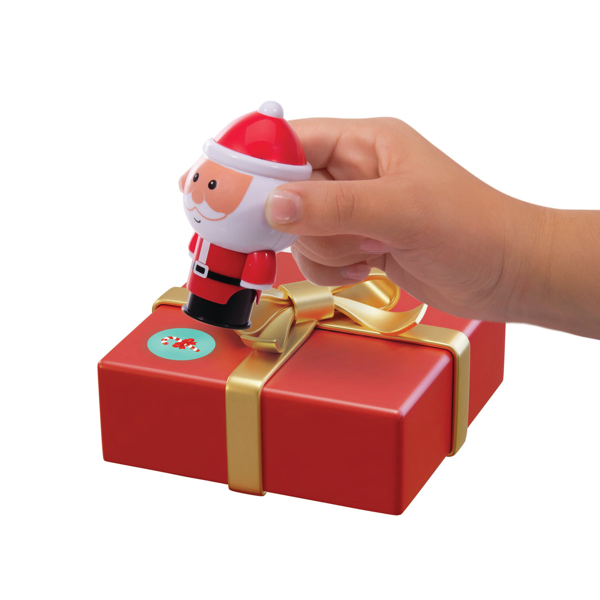 Discovery Zone Santa Sticker Stamper