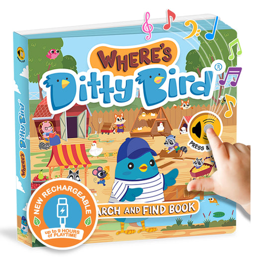 Ditty Bird Where's Ditty Bird? (Rechargeable)