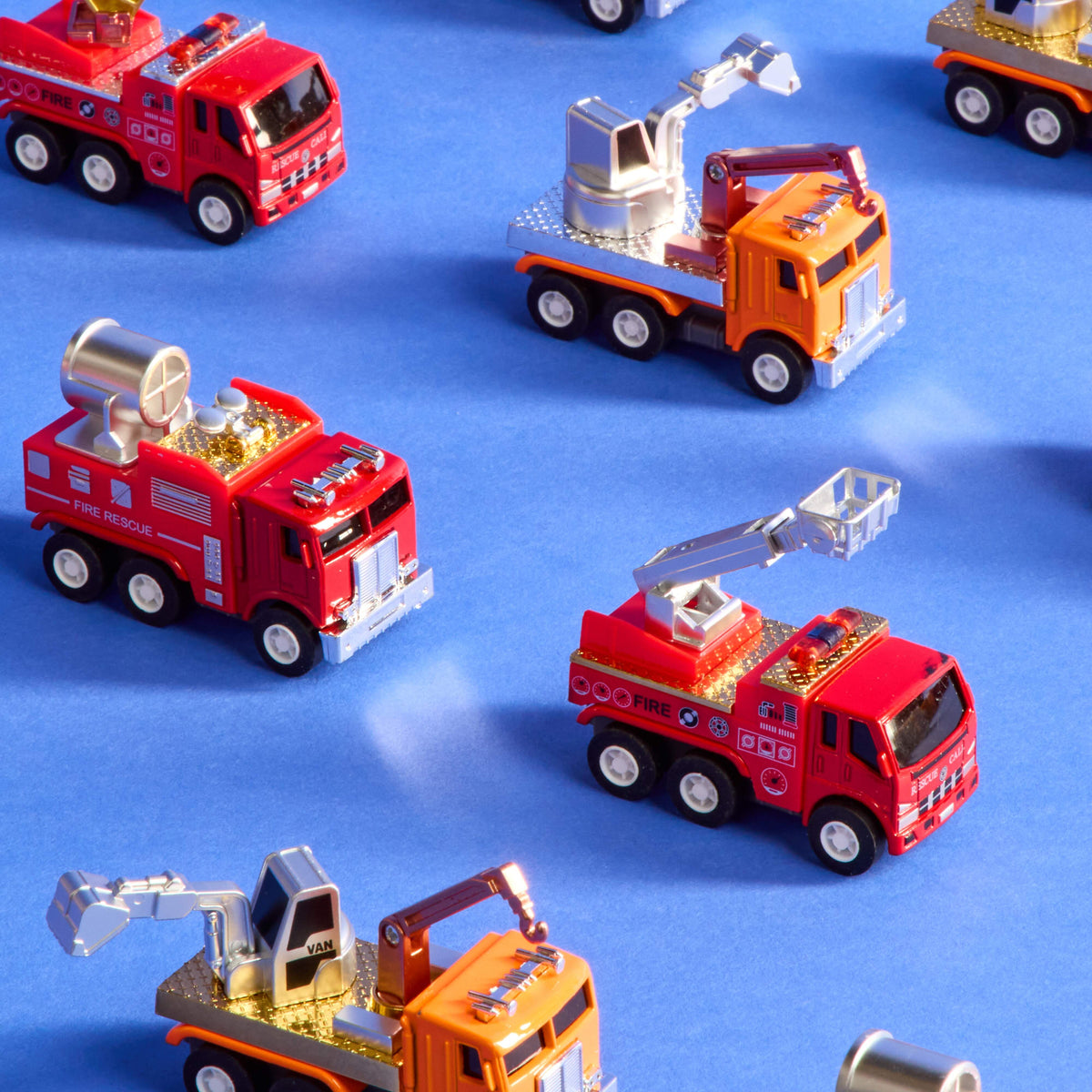 Discovery Zone Pull Back Fire Trucks (Assorted)