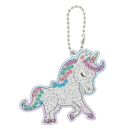 Discovery Zone Acrylic Diamond Art Bag Charm (Assorted)
