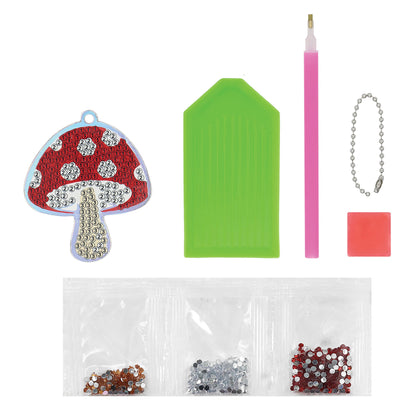 Discovery Zone Acrylic Diamond Art Bag Charm (Assorted)