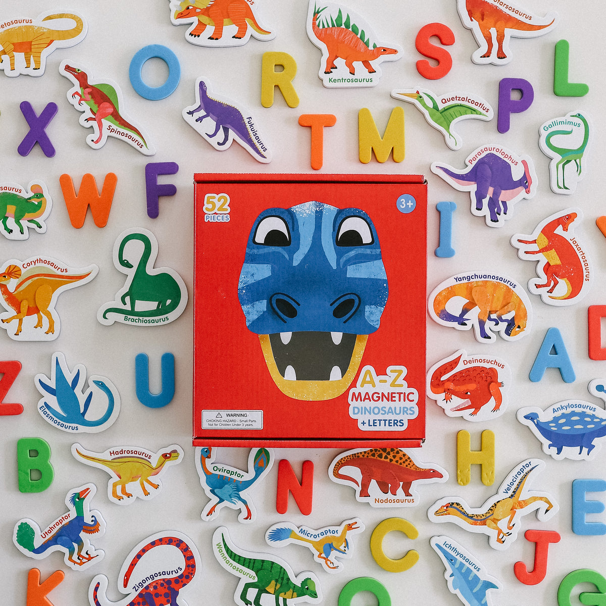 Curious Columbus Magnetic Dinosaurs & Letters