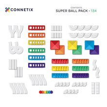 Load image into Gallery viewer, Connetix 134pc Super Ball Run Pack
