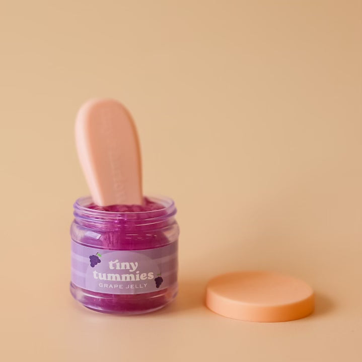 Tiny Harlow Magic Grape Jelly Jar and Spoon ** FINAL SALE **