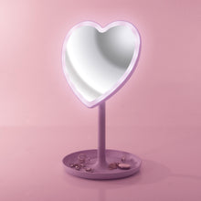 Load image into Gallery viewer, ISGift Light Up LED Heart Mirror
