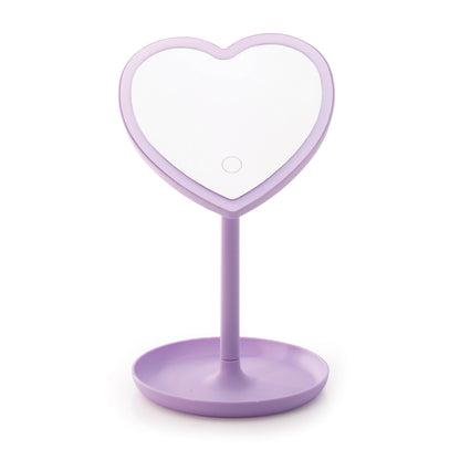 ISGift Light Up LED Heart Mirror