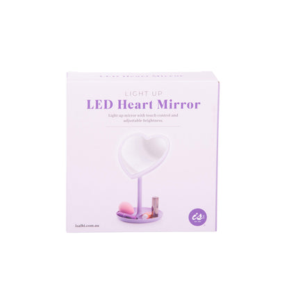 ISGift Light Up LED Heart Mirror