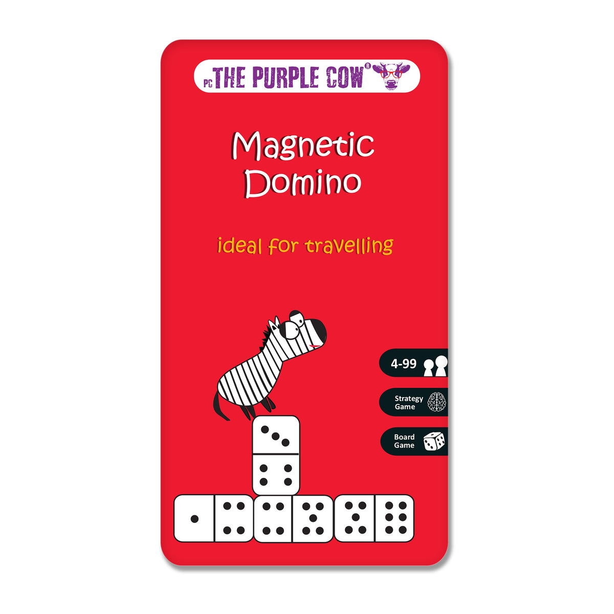 The Purple Cow Magnetic Domino