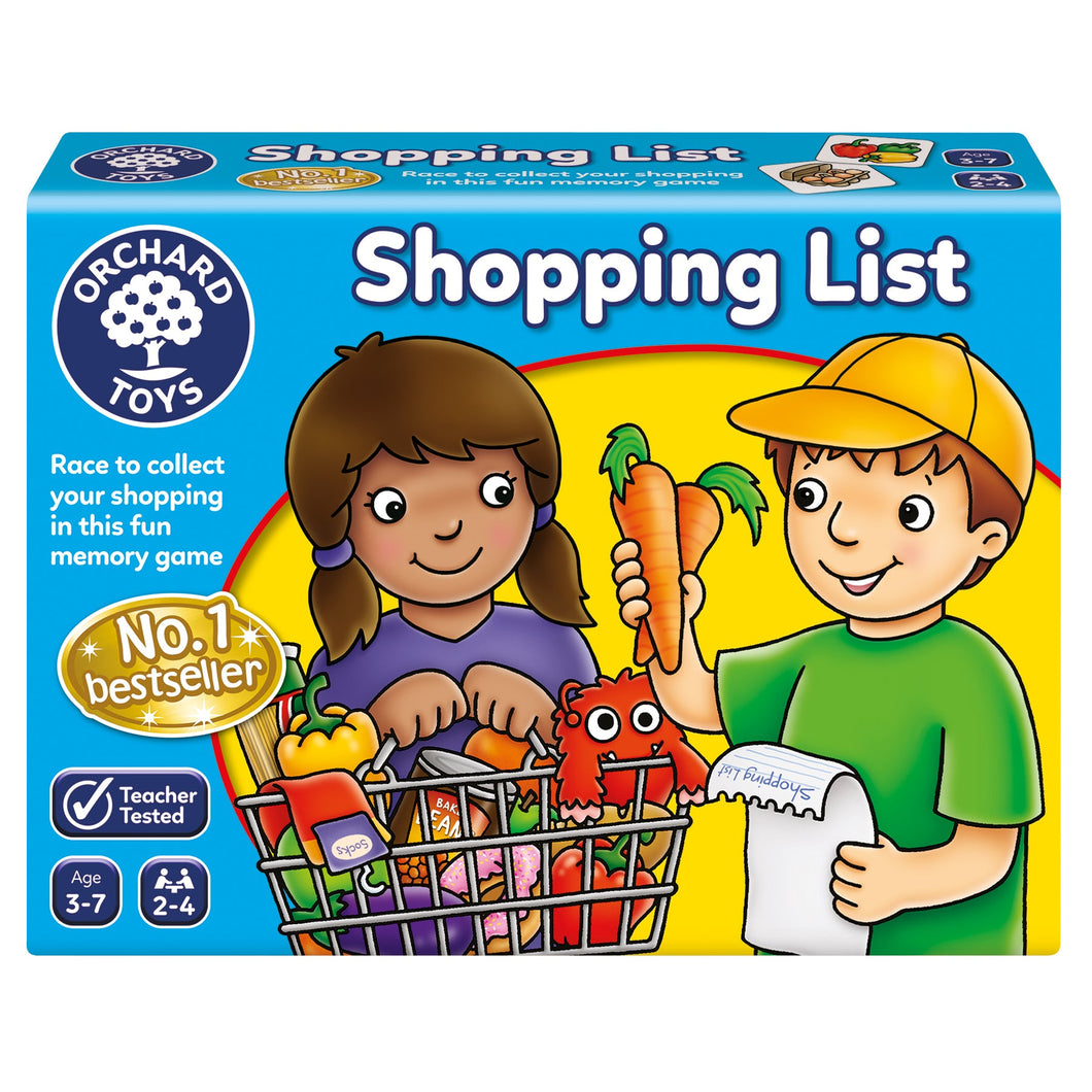 Orchard Toys Shopping List Game ** Damaged Box **