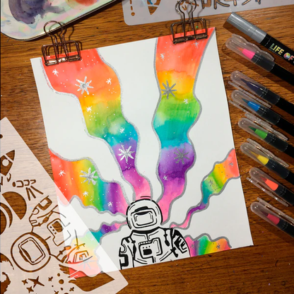 Life of Colour Stencil Pack (Assorted) ** FINAL SALE **
