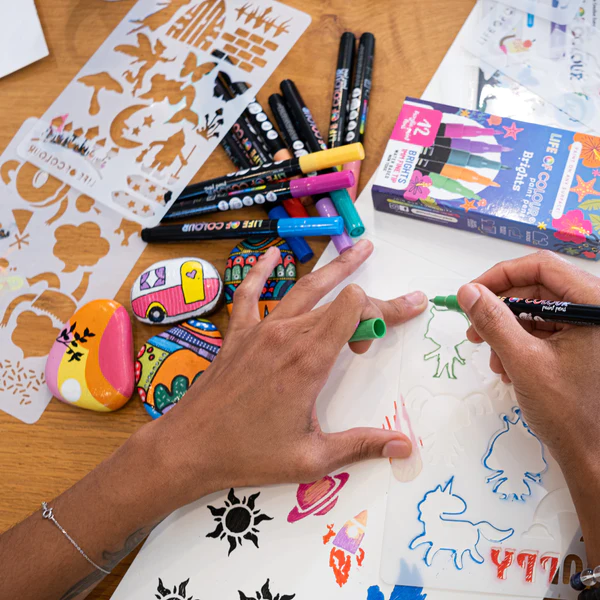 Life of Colour Stencil Pack (Assorted) ** FINAL SALE **
